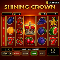GoldBet - Shining Crown Slot - EGT